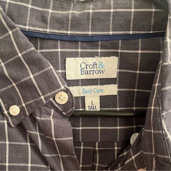 Men’s Croft & Barrow Long Sleeve Button Up Shirt - Picture 3 of 5